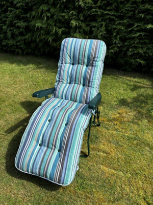 Glendale Garden & Leisure Glendale Sandbanks Blue Deluxe Relaxer - image 1