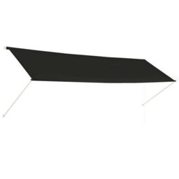 Vidaxl Retractable Awning 400X150 Cm Anthracite - thumbnail 1