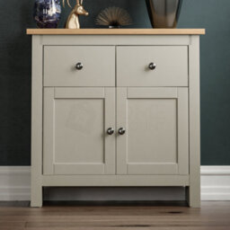 Lassic Vida Designs Arlington Grey 2 Drawer 2 Door Sideboard Storage Cabinet Cupboard - thumbnail 3