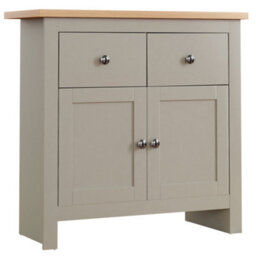 Lassic Vida Designs Arlington Grey 2 Drawer 2 Door Sideboard Storage Cabinet Cupboard - thumbnail 7