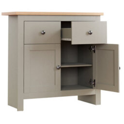 Lassic Vida Designs Arlington Grey 2 Drawer 2 Door Sideboard Storage Cabinet Cupboard - thumbnail 8