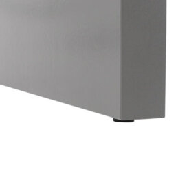 Beliani Garden Dining Set With Benches 4 Seater Taranto Concrete Grey - thumbnail 8