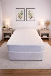 Wilson Beds Limited Wilson Beds Hybrid Pocket Spring Mattress, 8 Inch, Grey And White, Medium Feel, For Comfortable Sleep Support - thumbnail 3