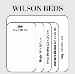 Wilson Beds Limited Wilson Beds Hybrid Pocket Spring Mattress, 8 Inch, Grey And White, Medium Feel, For Comfortable Sleep Support - thumbnail 4