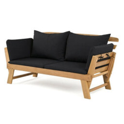 Patio Convertible Couch Sofa Bed Outdoor Daybed - thumbnail 3