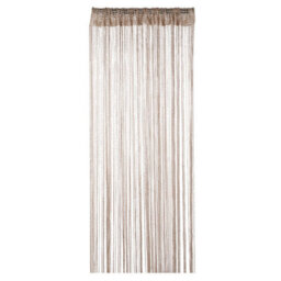 Neel Blue String Curtains Glitter Fringe Panel Fly Screen Doorway Tassel Curatin, 200Cm X 90Cm - Champagne - thumbnail 3