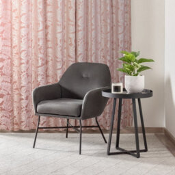 Emma Barclay Duchess Paisley Pencil Pleat Curtains Blush - thumbnail 8