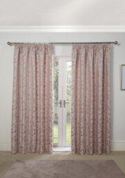 Emma Barclay Duchess Paisley Pencil Pleat Curtains Blush - thumbnail 4