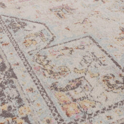 Furniturebox Uk Parisa Cream Vintage Persian Inspired Medallion Rug 200X300 - thumbnail 5