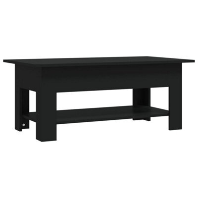 Berkfield Modern Coffee Table Black 102X55X42 Cm Engineered Wood - image 1