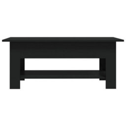 Berkfield Modern Coffee Table Black 102X55X42 Cm Engineered Wood - thumbnail 3