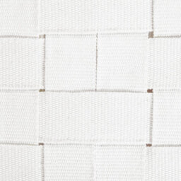 Wyld And Coco 50 X 50 Cm Off-White Handwoven Boho Outdoor Pouffe, Recycled Pet - thumbnail 7