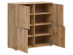 Arte Zele 104 Cm 4 Door Sideboard Oak Wotan - thumbnail 3