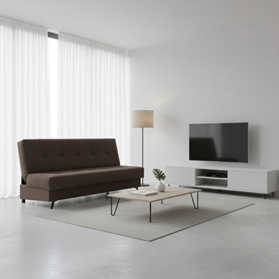 Enduro Xiii Modern Upholstered Living Room Sofa Comfortable Stylish Seating For Relaxing Various Colours Light Brown - image 1