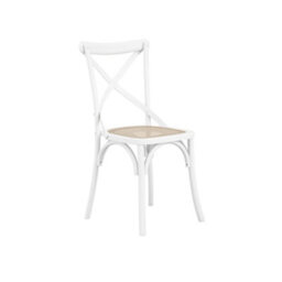LPD Fitzroy Framed Dining Chairs With Cane Seat Pad & White Beech Legs Pack Of 2 - thumbnail 2