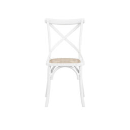 LPD Fitzroy Framed Dining Chairs With Cane Seat Pad & White Beech Legs Pack Of 2 - thumbnail 1