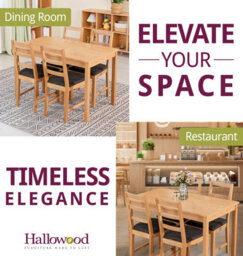 Hallowood Furniture Waverly Oak Dining Table (Tab1200) Set With 4 Small Ladder Back Chairs (Charcoal Seat) - thumbnail 6