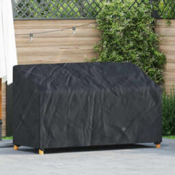 Walplus Garden Bench Cover Black 165 X 70 X 65  94 Cm 210D Fabric