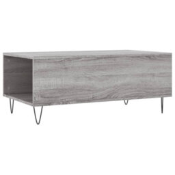 Berkfield Modern Coffee Table Grey Sonoma 90X50X36.5 Cm Engineered Wood - thumbnail 8