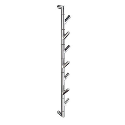 Smedbo Polished Stainless Steel Seven Swivel Swing Towel Hooks