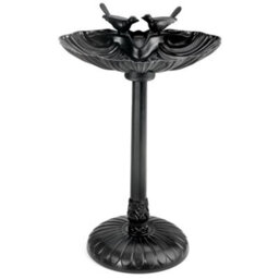 Christow Clamshell Resin Garden Bird Bath