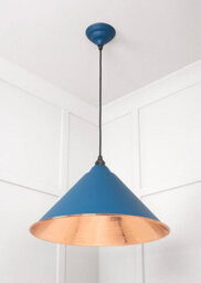 From the Anvil Hammered Copper Hockley Pendant In Upstream - thumbnail 4