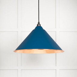 From the Anvil Hammered Copper Hockley Pendant In Upstream - thumbnail 1