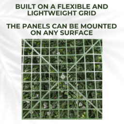 Artificial Plant Flower Living Wall Panels Realistic Boxwood-  Indoor / Outdoor - 50Cm X 50Cm - thumbnail 7