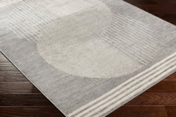 Livabliss Floransa-Geometric Brown Grey Blue Modern Living Dining Bedroom Rug 80 X 220 Cm Easy Care, Non Shedding - thumbnail 6