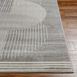 Livabliss Floransa-Geometric Brown Grey Blue Modern Living Dining Bedroom Rug 80 X 220 Cm Easy Care, Non Shedding - thumbnail 5