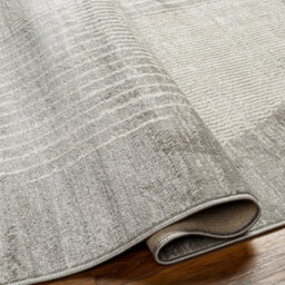 Livabliss Floransa-Geometric Brown Grey Blue Modern Living Dining Bedroom Rug 80 X 220 Cm Easy Care, Non Shedding - thumbnail 4