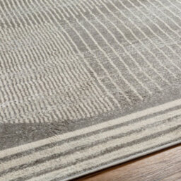 Livabliss Floransa-Geometric Brown Grey Blue Modern Living Dining Bedroom Rug 80 X 220 Cm Easy Care, Non Shedding - thumbnail 3