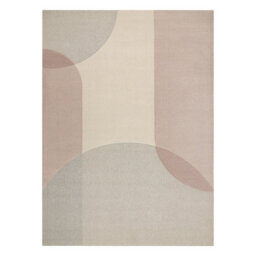 RugsX Flux 461.7.ae200 Wool Carpet Osta - Geometric, Structural, Loft Beige Pink 120X170 Cm - thumbnail 2