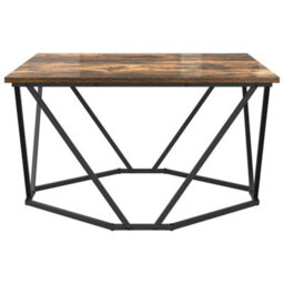 Berkfield Coffee Table Smoked Oak 80X80X45 Cm Engineered Wood - thumbnail 6