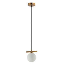 Luminosa Lighting Luminosa Merseta 12Cm Globe Pendant Ceiling Light Antique Bronze - thumbnail 1