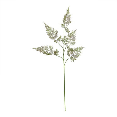 Hill Interiors The Natural Garden Collection Bracken Fern Artificial Flower Spray Green (One Size) - image 1