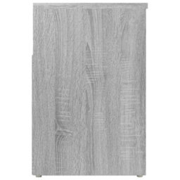 Berkfield Shoe Bench Grey Sonoma 60X30X45 Cm Engineered Wood - thumbnail 8