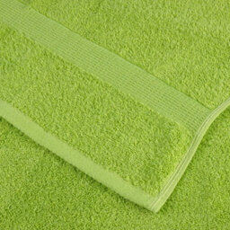 Berkfield Premium Shower Towels Solund 4 Pcs Apple Green 70X140 Cm 600 Gsm - thumbnail 6
