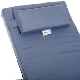 Outsunny 3 Pcs Rattan Lounger Recliner Bed Garden Furniture Set W/ Side Table - thumbnail 8