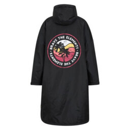 Mountain Warehouse Womens/ladies Tidal Waterproof Changing Robe Black (L) - thumbnail 2