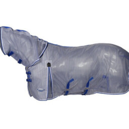 "Weatherbeeta Comfitec Ripshield Plus Combo Neck Ultra Belly Wrap Horse Turnout Rug White/blue (5 3"")"