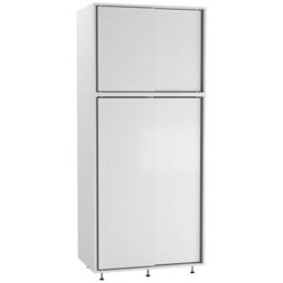 Urbn-Living Urbnliving 180Cm Height 4 Sliding Doors White Wardrobe Bedroom Storage Closet Hanging Rail Cupboard Unit - thumbnail 1