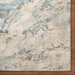 Livabliss Avellino-Abstract Beige Grey Blue Modern Marble High Pile Living Dining Bedroom Rug 200 X 280 Cm Easy Care, Non Shedding - thumbnail 6