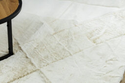 RugsX Modern Carpet Teddy New Wool 45 Shaggy, Plush, Very Thick Cream  120X170 Cm - thumbnail 5