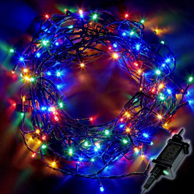 NETTA 500 Led 50M Fairy String Christmas Tree Lights Outdoor And Indoor Plug In -  Multi Colour - image 1