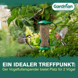 Westland Gardman Flip Top Bird Seed Feeder Green Durable Easy To Refill Outdoor Garden Feeder For Wild Birds - thumbnail 4