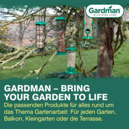 Westland Gardman Flip Top Bird Seed Feeder Green Durable Easy To Refill Outdoor Garden Feeder For Wild Birds - thumbnail 3