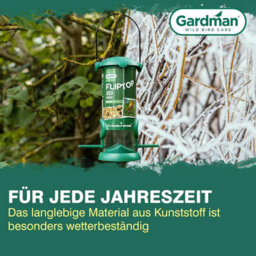 Westland Gardman Flip Top Bird Seed Feeder Green Durable Easy To Refill Outdoor Garden Feeder For Wild Birds - thumbnail 2