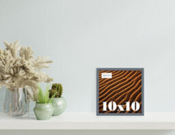 10X10 Grey Picture Frame (25.4 X 25.4Cm) Poster, Photo, Artwork, Gallery Wall Or Print - thumbnail 2