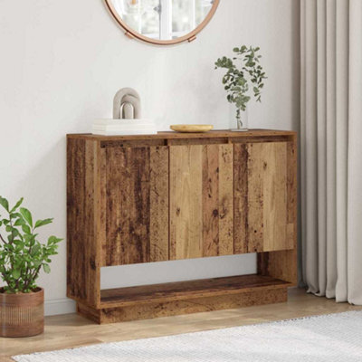 Berkfield Sideboard Old Wood 97 X 29 X 75 Cm Engineered Wood - image 1